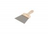Rozsdamentes spatulya, 180 mm bükkfa nyél, KUBALA
